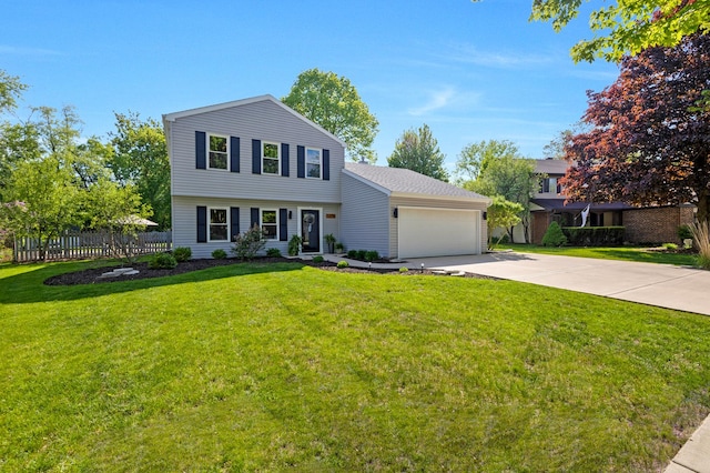 view of front of home featuring driveway and a garage