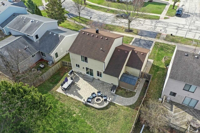 576 Aspen Dr, Lombard, IL 60148 - aerial view of residential area