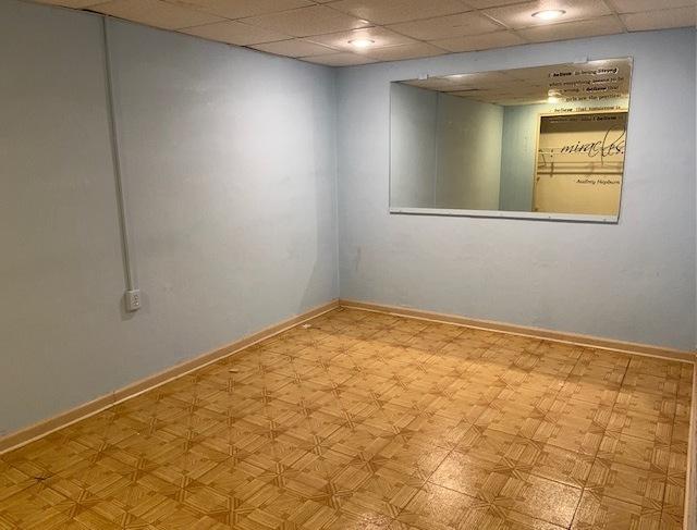 20827 W Torrey Pines Ln, Plainfield, IL 60544 - unfurnished room with a paneled ceiling and baseboards