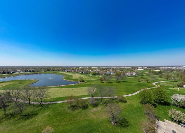 20827 W Torrey Pines Ln, Plainfield, IL 60544 - drone / aerial view of a large body of water and a golf club
