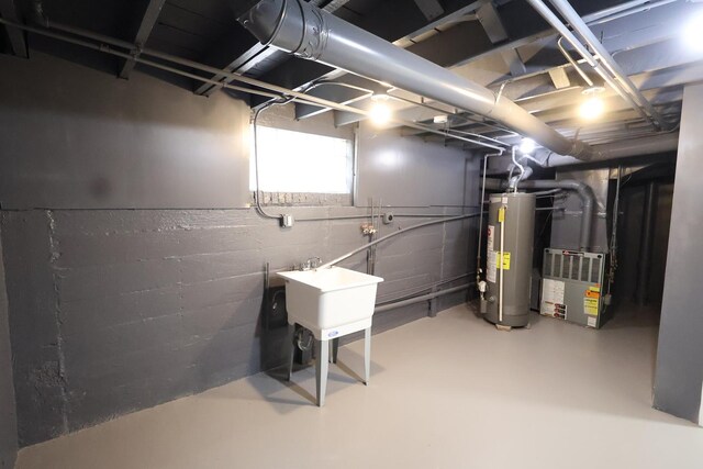 10817 S Eberhart Ave, Chicago, IL 60628 - below grade area with water heater