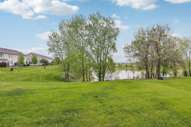 2007 S Kristina Ln, Round Lake, IL 60073 - view of grassy yard featuring a water view