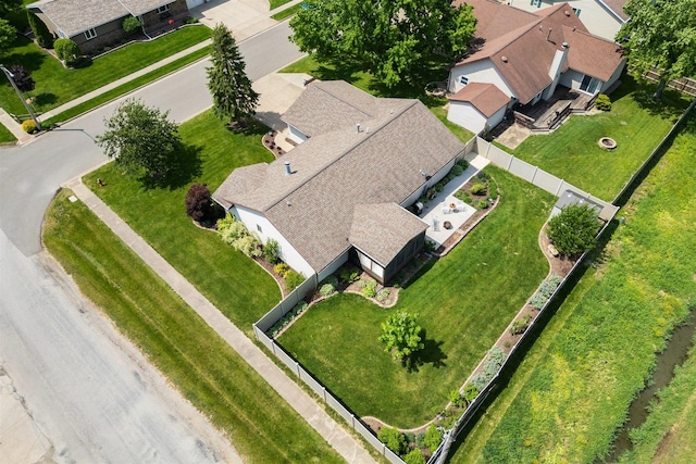1401 Bethany Ln, Pontiac, IL 61764 - aerial perspective of suburban area