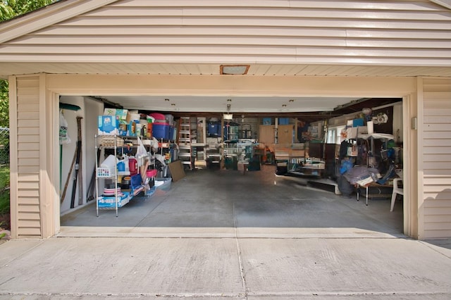 7906 Churchill St, Morton Grove, IL 60053 - garage with driveway