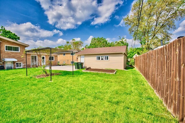 7906 Churchill St, Morton Grove, IL 60053 - rear view of house with a patio area