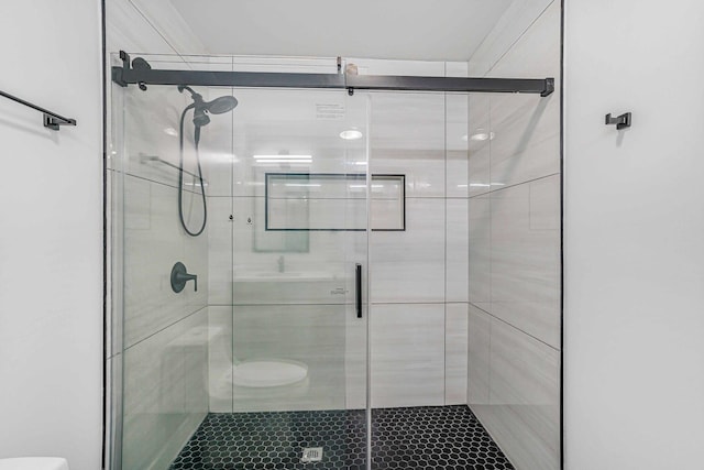 939 N Massasoit Ave, Chicago, IL 60651 - bathroom featuring toilet and a shower stall