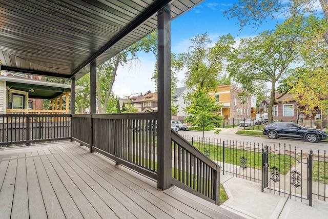 939 N Massasoit Ave, Chicago, IL 60651 - deck featuring a residential view