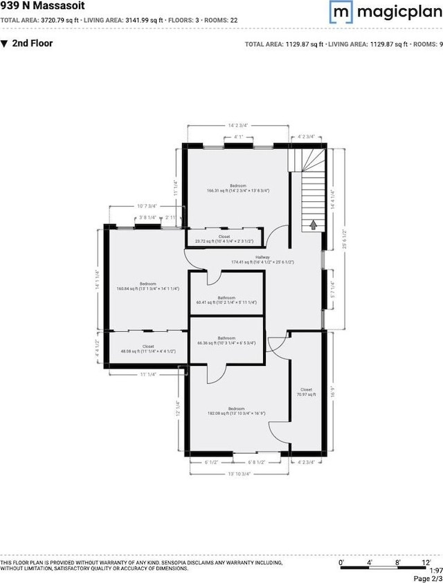 939 N Massasoit Ave, Chicago, IL 60651 - property floor plan