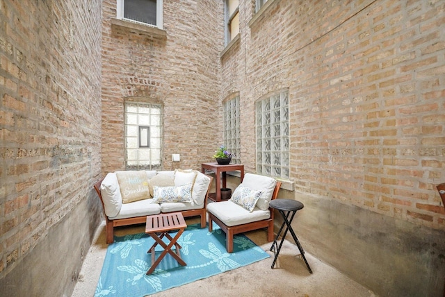 1400 W Thorndale Ave Unit G, Chicago, IL 60660 - view of patio / terrace with an outdoor living space