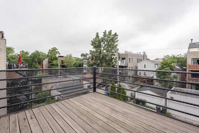 916 N Wood St Unit 3, Chicago, IL 60622 - view of deck