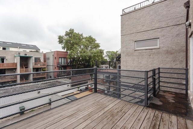 916 N Wood St Unit 3, Chicago, IL 60622 - view of deck