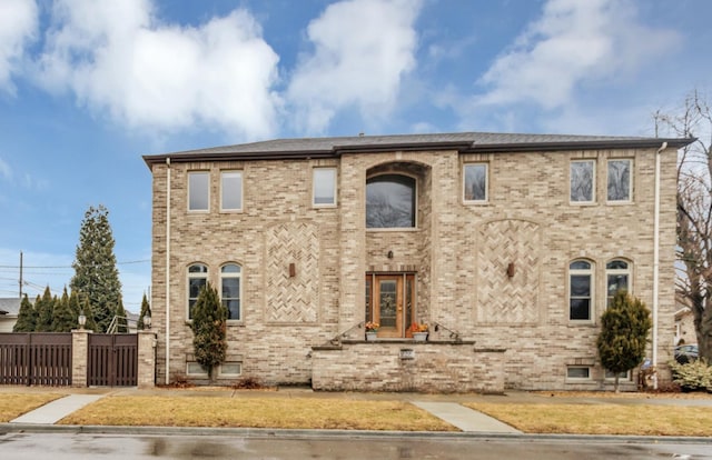 5301 S Mobile Ave, Chicago, IL 60638 - view of front of home with fence and brick siding