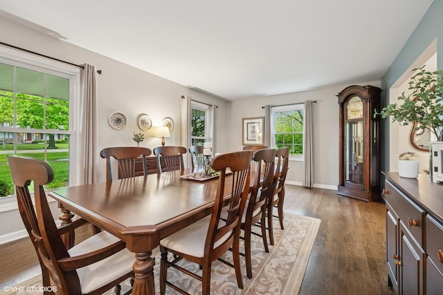 25 Lagoon Dr, Hawthorn Woods, IL 60047 - dining room featuring wood finished floors and baseboards