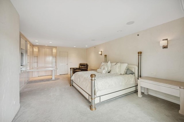 1700 2nd St Unit 509, Highland Park, IL 60035 - bedroom with light colored carpet and recessed lighting