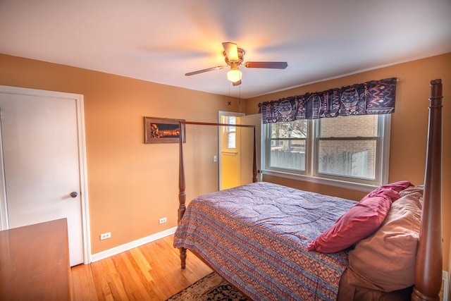 1841 Hawthorne Ave, Westchester, IL 60154 - bedroom featuring wood finished floors and a ceiling fan
