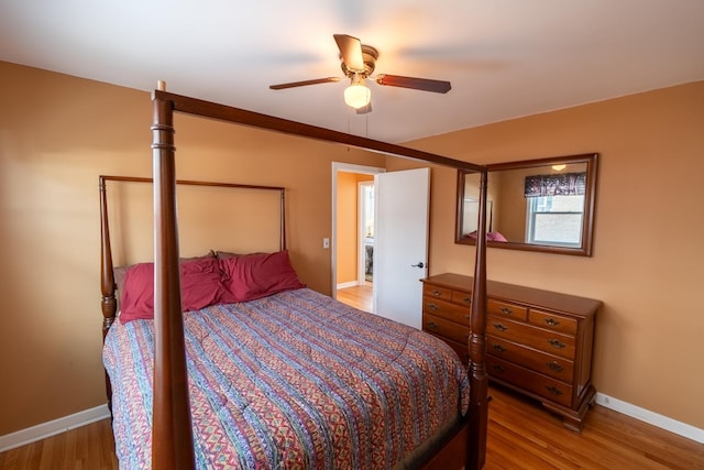 1841 Hawthorne Ave, Westchester, IL 60154 - bedroom featuring wood finished floors and ceiling fan