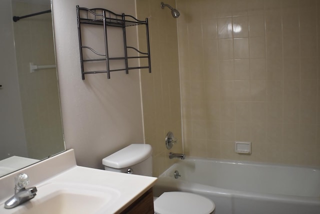 1925 W Mesa Dr Unit 1, Freeport, IL 61032 - full bathroom with toilet, vanity, and  shower combination