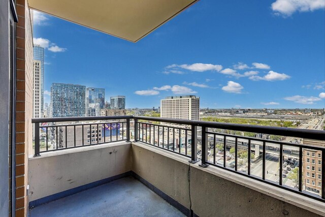 1160 S Michigan Ave Unit 1503, Chicago, IL 60605 - balcony featuring a view of city