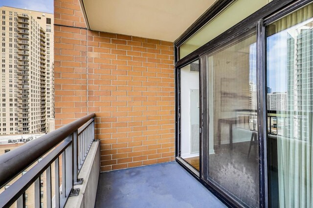 1160 S Michigan Ave Unit 1503, Chicago, IL 60605 - view of balcony