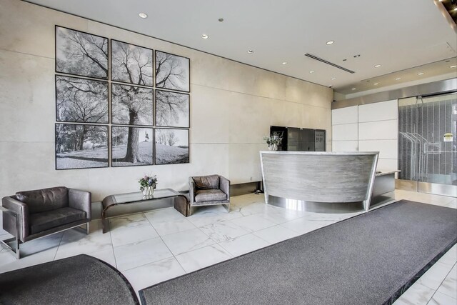 1160 S Michigan Ave Unit 1503, Chicago, IL 60605 - welcome area with recessed lighting