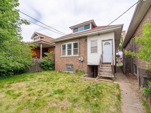 1745 E 85th St, Chicago, IL 60617 - view of front of house with entry steps and brick siding