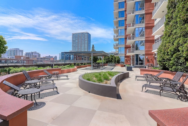 1600 S Prairie Ave Unit 810, Chicago, IL 60616 - view of patio featuring a view of city
