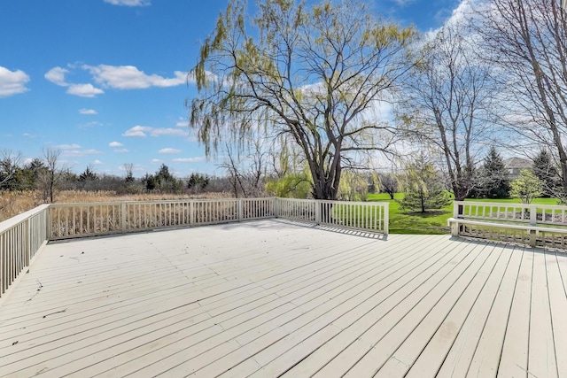23883 W Sarah Ct, Antioch, IL 60002 - view of wooden deck