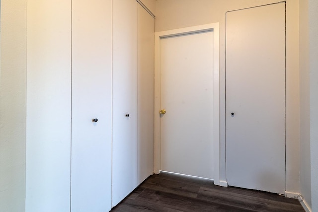 3021 S Michigan Ave Unit 102, Chicago, IL 60616 - unfurnished bedroom featuring a closet and dark wood-type flooring