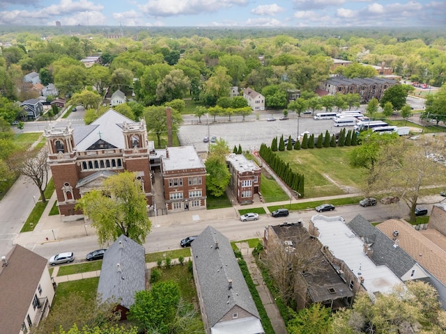 907 W 50th St, Chicago, IL 60609 - aerial perspective of suburban area