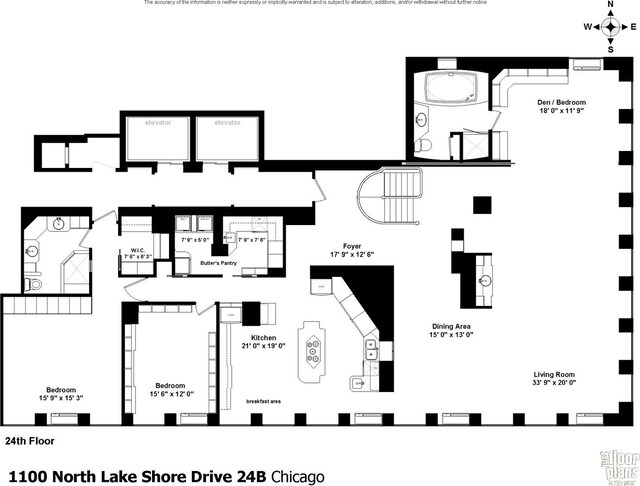 1100 N Lake Shore Dr Unit 24B, Chicago, IL 60611 - photo 25