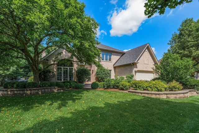 4412 Esquire Cir, Naperville, IL 60564 - view of front of property featuring a front yard and an attached garage