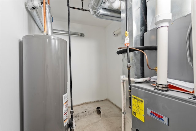 4336 W Gladys Ave, Chicago, IL 60624 - utilities with gas water heater and heating unit