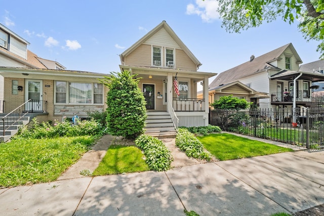 4619 N Springfield Ave, Chicago, IL 60625 - view of front of home featuring a porch