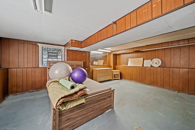 4619 N Springfield Ave, Chicago, IL 60625 - basement with wood walls