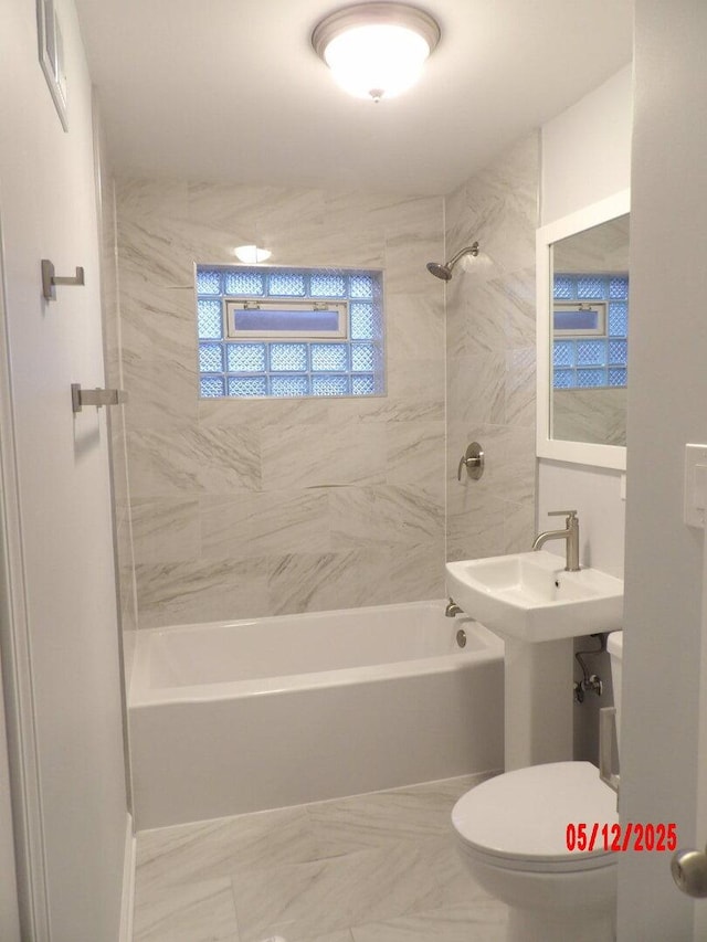 14715 Kenwood Ave, Dolton, IL 60419 - bathroom with toilet and  shower combination