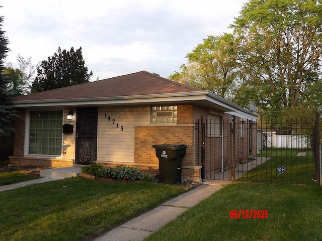14715 Kenwood Ave, Dolton, IL 60419 - ranch-style house with brick siding