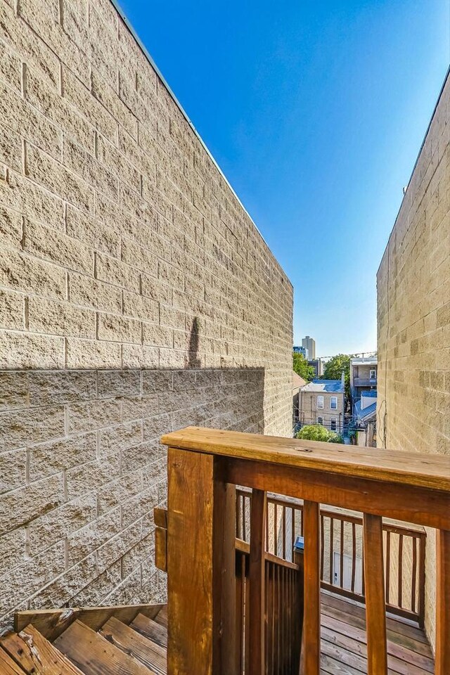 1133 N Wood St Unit 3S, Chicago, IL 60622 - view of deck