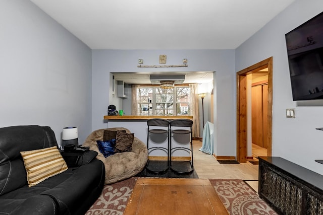 2814 W 40th St, Chicago, IL 60632 - living room featuring light wood-style flooring