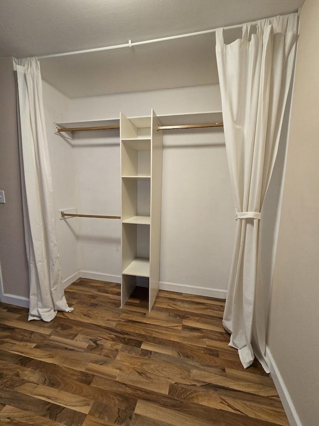 5538 E Lake Dr Unit A, Lisle, IL 60532 - spacious closet featuring dark wood-style flooring