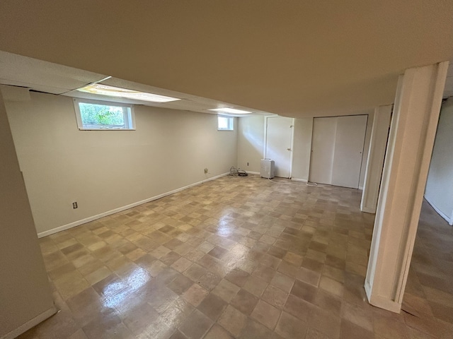 650 Enterprise St, Elgin, IL 60120 - basement with baseboards