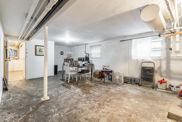 5945 W Dakin St, Chicago, IL 60634 - below grade area featuring healthy amount of natural light
