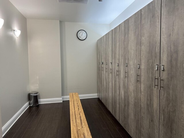 474 N Lake Shore Dr Unit 2012, Chicago, IL 60611 - corridor featuring dark wood-style flooring and baseboards