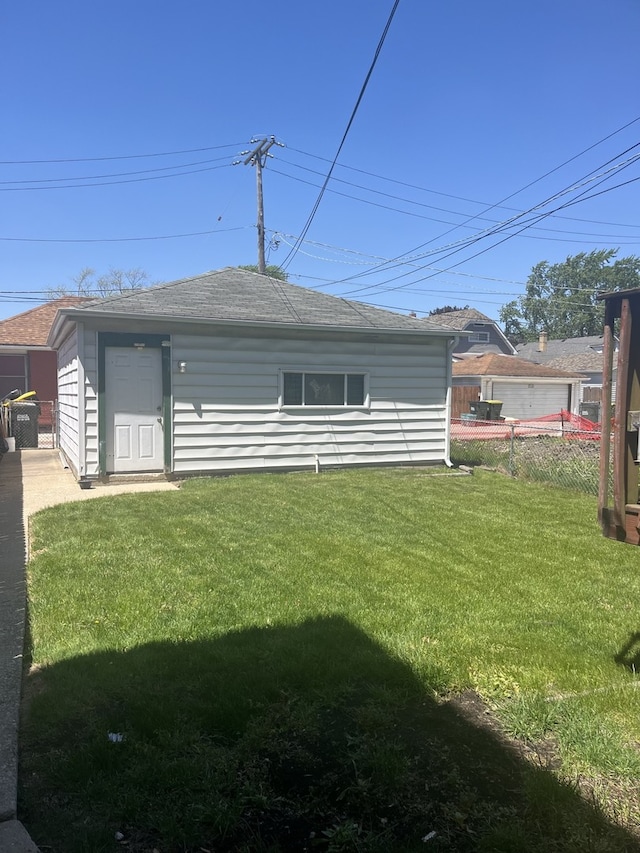 2720 N Budd St, River Grove, IL 60171 - back of house featuring roof with shingles