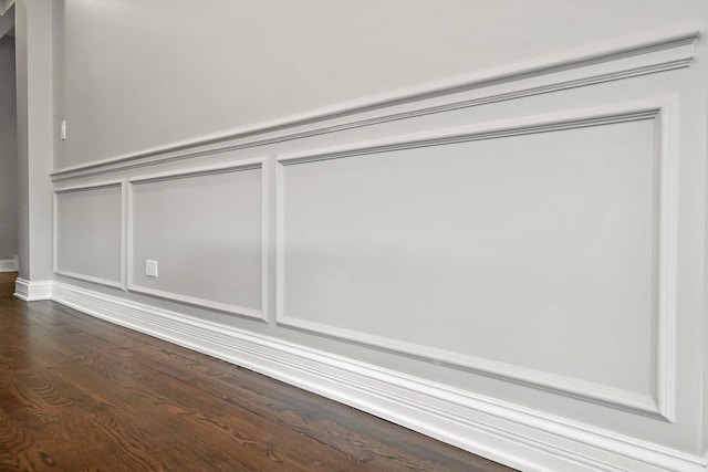 3412 Sunnyside Ave, Brookfield, IL 60513 - detailed view of wood finished floors and baseboards