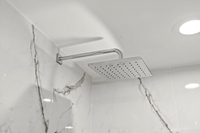 3412 Sunnyside Ave, Brookfield, IL 60513 - bathroom view of a marble finish shower