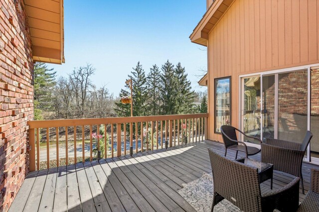51 Oak Creek Dr, Burr Ridge, IL 60527 - view of wooden terrace