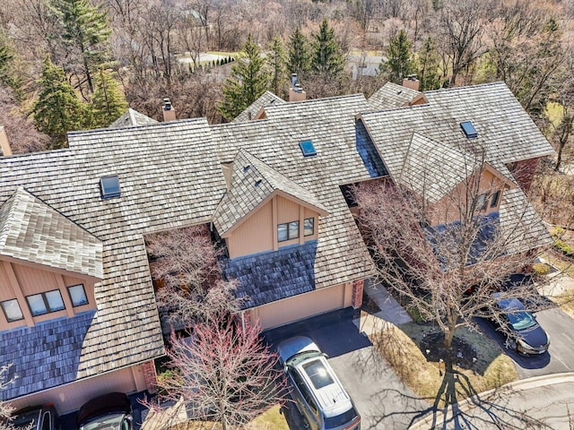 51 Oak Creek Dr, Burr Ridge, IL 60527 - view from above of property