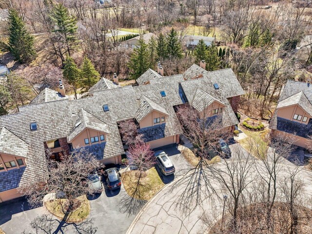51 Oak Creek Dr, Burr Ridge, IL 60527 - view from above of property