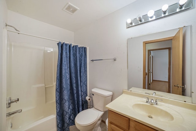 14603 Maple Ln, Dolton, IL 60419 - bathroom with toilet, vanity, and shower / tub combo