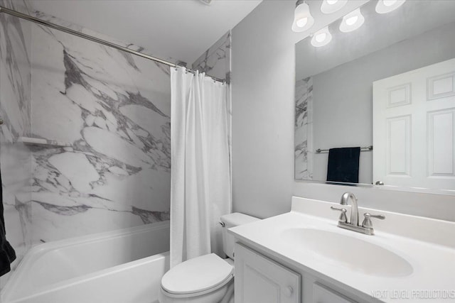 1514 Somerfield Dr, Bolingbrook, IL 60440 - full bath featuring toilet, vanity, and shower / bath combo